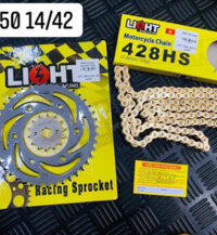 Nhông sên dĩa Light cho Exciter 150 chính hãng