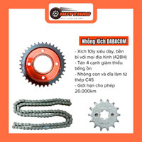Nhông Sên Dĩa, Nhông Xích Dabacom Xe Dream, Wave, Wave 50/ 100/ 110, Blade, Future, Jupiter, Sirius, Taurus, JuFi, SiFi