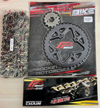 Nhông sên dĩa Pro-Bike cho Exciter 135 14T - 39T - 428HS (sên tán đúc)