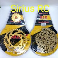Nhông sên dĩa sirius rc did vàng