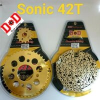 Nhông sên đĩa Sonic Winner WinnerX D.D vàng cao cấp