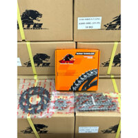 Nhông sên dĩa STB mẫu sên đen cao cấp chính hãng Dream, Wave, Future, Sirius, Jupiter, PG1