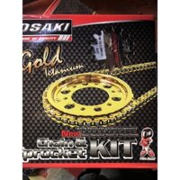 Nhông Sên Dĩa Vàng OSAKI EXCITER 135 ( 14T- 39T)