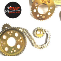 Nhông sên dĩa vàng xe  sirius Fi