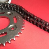 nhông sên dĩa wave rs nhật ,sên chín  ly,thương hiệu yukos