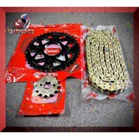 Nhông Sên Đĩa X1R Raider Satria ĐEN MS21