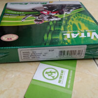 Nhông sên dĩa xe máy Win 100 hiệu VITAL chính  hãng