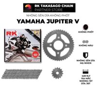 Nhông Sên Dĩa xe máy Yamaha Jupiter V - Nhông Sên Dĩa RK - Nhông Dĩa thép - Sên không phốt