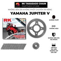 Nhông Sên Dĩa xe máy Yamaha Jupiter V - Nhông Sên Dĩa RK - Nhông Dĩa thép - Sên không phốt chuyên tải nặng