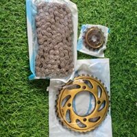 Nhông sên dĩa xe Máy JUBITRER/SIRIUS [15-36-105]DH TLan vàng