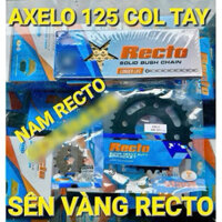 Nhông sên dĩa[9ly-sên vàng] axelo 125 col tay,dĩa 30,32,33,34,35,36,37,38….Recto thailan ++++