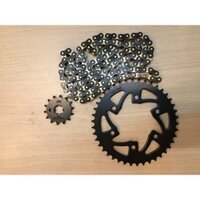 NHÔNG SÊN DĨA(NHÔNG XÍCH ĐĨA) PRO-BIKE THÁI CNC CHO YAMAHA EXCITER 150 RÁP LÊN ZIN THEO XE