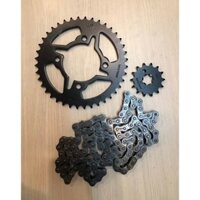 NHÔNG SÊN DĨA(NHÔNG XÍCH ĐĨA) PRO-BIKE THÁI CNC DÀNH CHO YAMAHA SIRIUS FI VÀ TAURUS 40T/14T/428-108L RÁP LÊN ZIN THEO XE