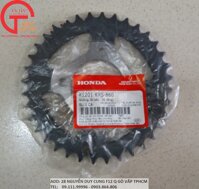 NHÔNG TẢI SAU XE WAVE ALPHA -KRS (36 RĂNG)