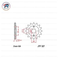 Nhông trước (Cỡ 520) xe cào cào Honda XR150 / CRF150L | Front Sprocket (520)