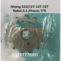 Nhông Trước Phonix 175 chuẩn 520 size 13T-14T-15T VITAL MADE IN THAILAND