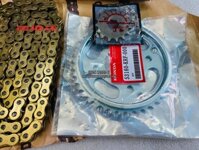 NHÔNG XÍCH HONDA CUSTOM CM125-CB125T-MASTER125 VÀ DAELIM125