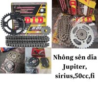 Nhông xích nsd Sirius, bộ nhông sên dĩa đĩa Sirius fi 50cc 110 xăng cơ