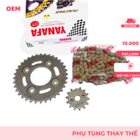 Nhông xích Wave Rs 100 / S 110 14T-36T-108L Yanafa