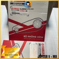 Nhông xích [YAMAHA-chính hãng]  XE JUPITER V & MX CHẾ CƠ nắp chung
