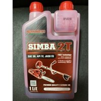 Nhớt 2 thì cho cưa xích và cắt cỏ SIMBA 1 lít