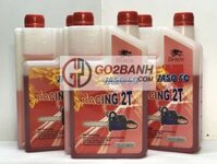Nhớt 2 thì Draco Racing 2T 1L máy cắt cỏ, máy cưa, máy nổ công nghệ Mỹ