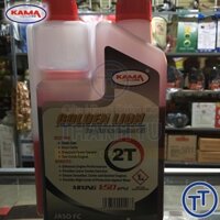 Nhớt 2 thì KAMA- Lube Golden Lion máy cưa xích (cưa lốc), máy cắt cỏ 2 thì, các dòng xe 2 thì