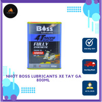 Nhớt BOSS LUBRICANTS 10W40 MB SN 800ml (Dùng cho các loại Xe tay ga: Ab, Airblade, Vision,...)