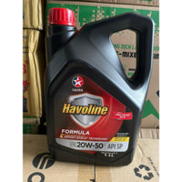 Nhớt Caltex Havoline 20W50 - 4 Lít (Hàng Chính Hãng)