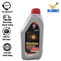 Nhớt CALTEX HAVOLINE SUPER 4T 20W50 - dành cho xe số, côn tay