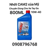 Nhớt CAM2 CỦA MỸ-CHUYÊN DÙNG CHO XE GA 10W40