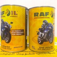 Nhớt Cao Cấp Full Synthetic - Rafoil 20W-50 Ultimate Performance For Riding - API SN JASO MA2 - Made in UAE