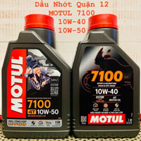 Nhớt Cao Cấp Xe Số - Tay Côn MOTUL 7100 4T 10W-40 Và 10W-50 Ester Core Fully Synthetic