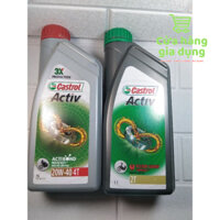 Nhớt Castrol 2T, 4T - dầu động cơ xe máy 2T 4T 20W