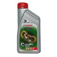Nhớt Castrol Activ 4T 20W40 800ml xe máy số