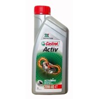 Nhớt Castrol Activ Vistra 4T 20W40 1 Lít