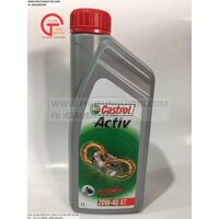 NHỚT CASTROL ACTIVE 20W40 1L DÙNG CHO XE MÁY