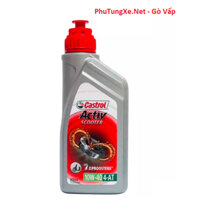 Nhớt Castrol cho xe tay ga Honda, Yamaha Activ Scooter 10W40 800ml