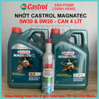 Nhớt Castrol MAGNATEC 5W30 0W20 Can 4 Lít