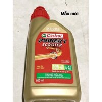 Nhớt Castrol power 1 10W40 loại 800ml xe tay ga