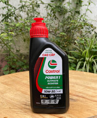 Nhớt Castrol Power 1 Ultimate Scooter 10w30 xe ga (Castrol đen)