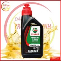 Nhớt Castrol Power 1 ULTIMATE Scooter 10W30 dành cho xe ga đời mới hàng chính hãng