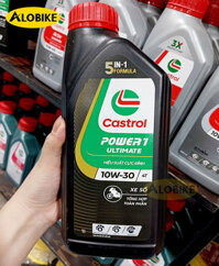 Nhớt Castrol Power 1 Ultimate 10W30 xe côn tay 1lit