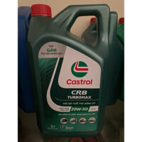 Nhớt Castrol Turbomax 20W50, 15W40 - 5 Lít Chính Hãng