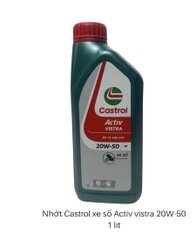 Nhớt Castrol xe số Activ vistra 300 20W-50 1L