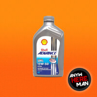 Nhớt cho xe máy Shell Advance Ultra 15W-50 (Tổng hợp hoàn toàn)