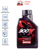 Nhớt cho xe mô tô phân khối lớn Motul 300V Factory Line 10W40 1L