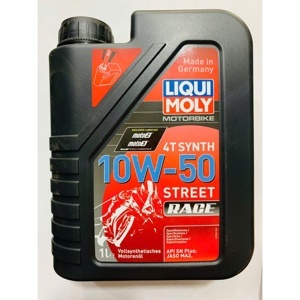 Nhớt dành cho mô tô phân khối lớn Liqui Moly Exciter Racing 10W50 - 1L