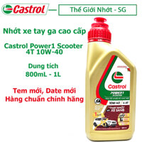 Nhớt dành cho xe tay ga Castrol Power-1 Scooter 10W40 4T