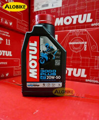 Nhớt động cơ Motul 3000 PLUS 20W50 800ml xe số